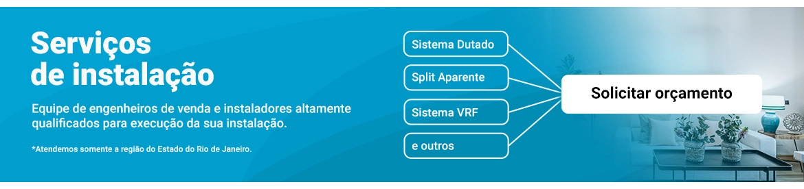 Banner Serviços de instalação