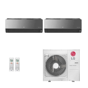 Ar-Condicionado Multi Split Inverter LG 30.000 (1x Evap HW Artcool 12.000 + 1x Evap HW Artcool 24.000) Quente/Frio 220V