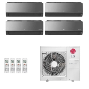 Ar-Condicionado Multi Split Inverter LG 30.000 (1x Evap HW Artcool 7.000 + 2x Evap HW Artcool 9.000 + 1x Evap HW Artcool 12.000) Quente/Frio 220V