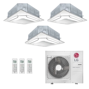 Ar-Condicionado Multi Split Inverter LG 30000 (1x Evap K7 4 Vias 9.000 + 1x Evap K7 4 Vias 18.000 + 1x Evap K7 4 Vias 24.000) Quente/Frio 220V