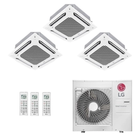 Ar-Condicionado Multi Split Inverter LG 36.000 (1x Evap K7 4 Vias 9.000 + 1x Evap K7 4 Vias 12.000 + 1x Evap K7 4 Vias 24.000) Quente/Frio 220V