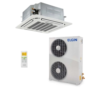 Ar-Condicionado Split Cassete 4 Vias Elgin Eco 48.000 BTUs Só Frio 220V Trifásico