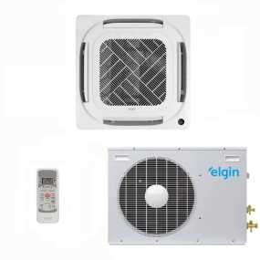 Ar-Condicionado Split Cassete 4 Vias Elgin Fort Air 24.000 BTUs Só Frio 220V Monofásico