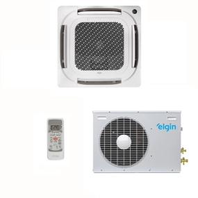 Ar-Condicionado Split Cassete 4 Vias Elgin Fort Air 24.000 BTUs Só Frio 220V Monofásico