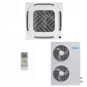Ar-Condicionado Split Cassete 4 Vias Elgin Fort Air 48.000 BTUs Só Frio 220V Trifásico