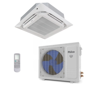 Ar-Condicionado Split Cassete 4 Vias Inverter Eco R-32 Philco 36.000 BTUs Frio 220V Bifásico