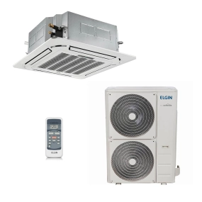 Ar-Condicionado Split Cassete 4 Vias Inverter Elgin 48.000 BTUs só Frio 220V Monofásico