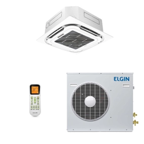 Ar-Condicionado Split Cassete 4 Vias Plus II Elgin 36.000 BTUs Só Frio 220V Monofásico