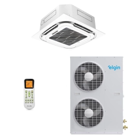 Ar-Condicionado Split Cassete 4 Vias Plus II Elgin 48.000 BTUs Só Frio 220V Trifásico