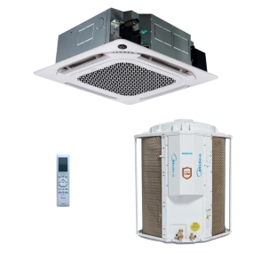 Ar-Condicionado Split Cassete Inverter 4 Vias Midea Connect 58.000 BTUs R-32 Só Frio 220V Monofásico