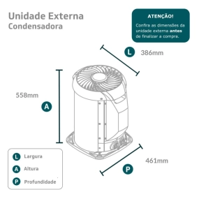Ar-Condicionado Split HW Inverter Midea AirVolution Lite 9.000 BTUs R-32 Só Frio 220V Ar-Condicionado Split HW Inverter Midea AirVolution Lite 9.000 BTUs R-32 Só Frio 220V