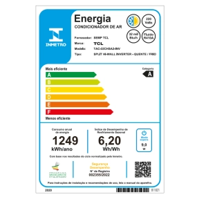 Ar-Condicionado Split HW Inverter TCL Elite Series A2 32.000 BTUs Quente/Frio 220V