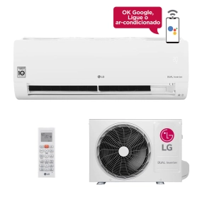 Ar-Condicionado Split HW LG Dual Inverter Voice 12000 BTUs Só Frio 220V