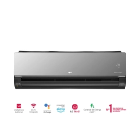 Ar-Condicionado Split HW LG Dual Inverter Voice Artcool 18.000 BTUs R-32 Só Frio 220V