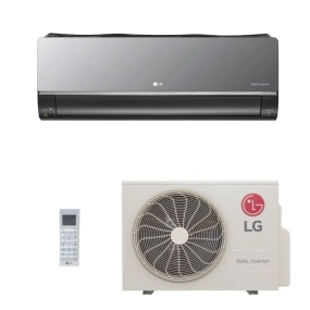 Ar-Condicionado Split HW LG Dual Inverter Voice Artcool UV Nano 24.000 BTUs Quente/Frio 220V