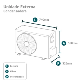 Ar-Condicionado Split HW R-32 Inverter Daikin Ecoswing 18.000 BTUs Só Frio 220V