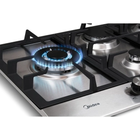 Cooktop Midea 5 Bocas com Tripla Chama Bivolt