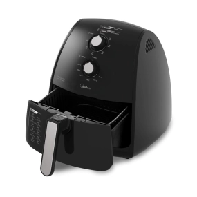 Fritadeira sem Óleo Midea 4 Litros Preta 127V
