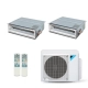 Ar-Condicionado Multi Split Inverter Daikin 24.000 BTUs (2x Evap Duto 12.000) Quente/Frio 220V