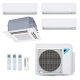 Ar-Condicionado Multi Split Inverter Daikin 28.000 (2x Evap HW 9.000 + 1x Evap HW 12.000 + 1x Evap Cassete 4 Vias 18.000) Quente/Frio 220V