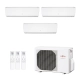 Ar-Condicionado Multi Split Inverter Fujitsu 23.000 (1x Evap HW 7.000 + 1x Evap HW 9.000 + 1x Evap HW 12.000) Quente/Frio 220V