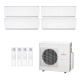 Ar-Condicionado Multi Split Inverter Fujitsu 27.000 (4x Evap HW 9.000) Quente/Frio 220V