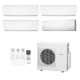 Ar-Condicionado Multi Split Inverter Fujitsu 35.000 (3x Evap HW 9.000 + 1x Evap HW 18.000) Quente/Frio 220V