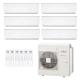 Ar-Condicionado Multi Split Inverter Fujitsu 45.000 (4x Evap HW 9.000 + 2x Evap HW 12.000) Quente/Frio 220V