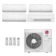 Ar-Condicionado Multi Split Inverter LG 30.000 BTUs (3x Evap HW 9.000 + 1x Evap Cassete 1 Via 18.000) Quente/Frio 220V