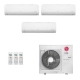 Ar-Condicionado Multi Split Inverter LG 30.000 BTUs (3x Evap HW 9.000) Quente/Frio 220V