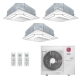 Ar-Condicionado Multi Split Inverter LG 30000 (1x Evap K7 4 Vias 9.000 + 1x Evap K7 4 Vias 18.000 + 1x Evap K7 4 Vias 24.000) Quente/Frio 220V