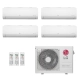 Ar-Condicionado Multi Split Inverter LG 30,000 (4x Evap HW 12,000) Quente/Frio 220V
