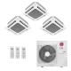 Ar-Condicionado Multi Split Inverter LG 36.000 (1x Evap K7 4 Vias 9.000 + 1x Evap K7 4 Vias 12.000 + 1x Evap K7 4 Vias 24.000) Quente/Frio 220V