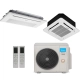 Ar-Condicionado Multi Split Inverter Springer Midea 18.000 BTUs (1x Evap Cassete 1 Via 9.000 + 1x Evap Cassete 4 Vias 18.000) Quente/Frio 220V