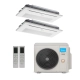 Ar-Condicionado Multi Split Inverter Springer Midea 18.000 BTUs (2x Evap Cassete 1 Via 12.000) Quente/Frio 220V