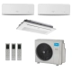Ar-Condicionado Multi Split Inverter Springer Midea 27.000 BTUs (2x Evap HW 9.000 + 1x Evap Cassete 1 Via 9.000) Quente/Frio 220V