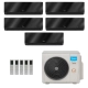 Ar-Condicionado Multi Split Inverter Springer Midea 42.000 (2x Evap HW 9.000 + 3x Evap HW 12.000) Quente/Frio 220V