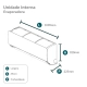 Ar-Condicionado Split HW Elgin Eco Inverter II Wi-Fi 24.000 BTUs R-32 Quente/Frio 220V