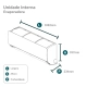 Ar-Condicionado Split HW Inverter Springer Midea Xtreme Save Connect 24.000 BTUs R-32 Só Frio 220V